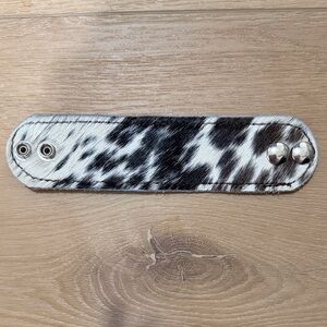 Cowhide Cuff Bracelet